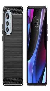 Koolstofvezelontwerp telefoonhoesjes voor Moto G Power 5G Play 2023 E13 G53 G73 G13 Edge 2022 30 Stylus Samsung Galaxy Xcover 6 Pro TPU 1605092