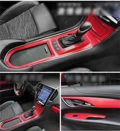 Koolstofvezel voor Cadillac ATSL 2014-2018 Auto Film Interieur Stickers Center Console Gear Dashboard Air Deurklink Lift panel