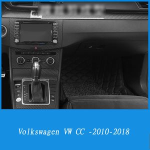 Koolstofvezel voor Volkswagen VW CC 2010-2018 Auto Film Interieur Stickers Center Console Gear Dashboard Air Deurklink lift Panel