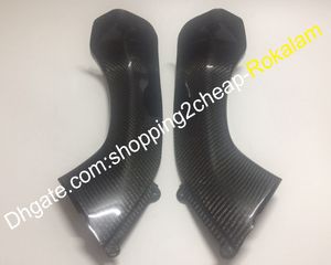 Carbon Fiber Inlaat Dash Panelen Verklei voor Kawasaki Ninja ZX-10R 2006 2007 ZX10R ZX 10R Bovenste Dash Air Inlaat Cover