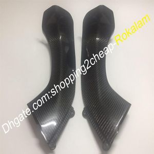 Carbon Fiber Intake Dash Panelen Stroomlijnkappen Voor Kawasaki Ninja ZX-10R 2006 2007 ZX10R ZX 10R Bovenste Front Dash Luchtinlaat cover274w