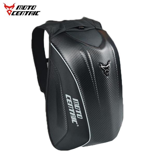 Mochila De Fibra De Carbono Para Motocicleta, Bolsas Para Moto, Hombros Impermeables, Bolsa Para Casco Reflectante, Paquete De Carreras De Motocicletas, M-077 305u