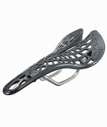 Carbon Fibre Mountain Road Bicycle Saddles Veines Racing Bike Hollow Silt BiCICLETA Pièces d'équipement de cyclisme3373589