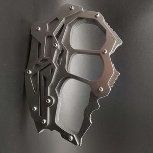 Koolstofvezel, niet-tijgervingerbeugel, niet-metalen raambreker-verdedigingstool voor Edc, glasvezel verdikte zelfverdediging Jpf 420505 -Metaalglas zelf-