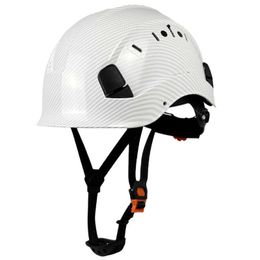 Casque de sécurité à motif en Fiber de carbone CE EN397, pour ingénieur de Construction, casque de protection ABS, casquette de travail industrielle pour hommes