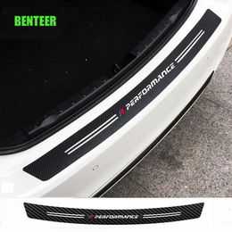 Carbon Fiber Power Prestaties M Auto Achterbumper Sticker Voor Bmw E34 E36 E60 E90 E46 E39 E70 F10 f20 F30 X5 X6236e