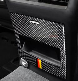 Boîte de rangement arrière en fibre de carbone Stickers de voiture pour Mercedes ML 20122016 GL 20132016 GLS 20162018 GLE 201520186225430