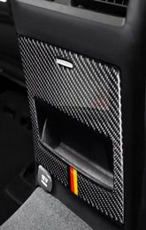 Caja de almacenamiento trasero de fibra de carbono Seginas de automóvil para Mercedes ML 20122016 GL 20132016 GLS 20162018 GLE 201520182477213