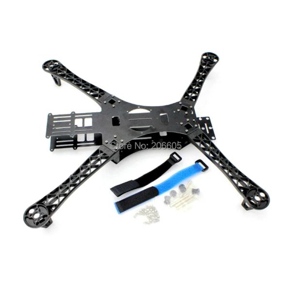 Kit de cadre de quadrirotor Multicopter X-Mode Alien 500/X500 en Fiber de carbone tout noir