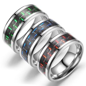 Koolstofvezel zwarte bruiloft ringen band belofte verlovingsring voor mannen vrouwen houden van heren sieraden wil en zandig dropship