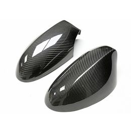 Koolstofvezel zijvleugel spiegelafdekking voor BMW 1-serie E82 E85 E87 E88 120I 130I 2007-2011 Auto-achteruitkijkschaal