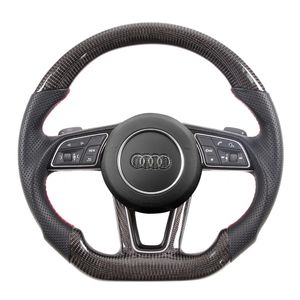 Volant en fibre de carbone pour Audi Q3 A5 Système de direction personnalisée Accessoires automobiles