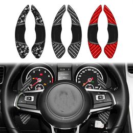 Koolstofvezel stuurwielverschuiving Paddle voor VW Golf 7r GTR Tiguan L Lamando GTS-variant Scirocco Teramont X Sagitar GTI R Polo GTI T-ROC