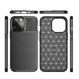 Étuis de téléphone design en fibre de carbone pour iPhone 15 Pro Max 14 Samsung Galaxy A34 A54 A14 5G S23 FE Plus Couvertures mobiles ultra minces antichoc