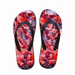 Carbon Grill Rode Grappige Slippers Mannen Indoor Home Slippers PVC EVA Schoenen Strand Water Sandalen Pantufa Sapatenis Masculino l1AE #