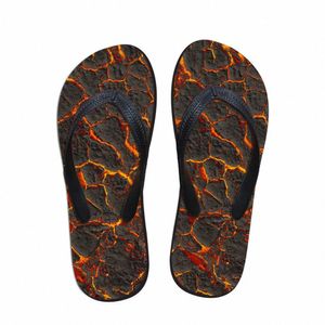 Carbon Grill Rouge Funny Flip Flops Hommes Intérieur Pantoufles PVC EVA Chaussures Plage Sandales D'eau Pantufa Sapatenis Masculino Flip Flops N68Z #