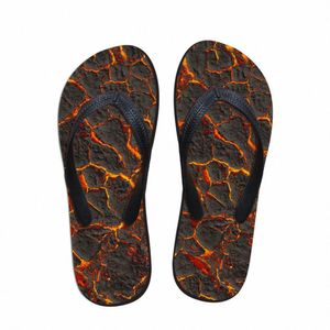Carbon Grill Rouge Funny Flip Flops Hommes Intérieur Pantoufles PVC EVA Chaussures Plage Sandales D'eau Pantufa Sapatenis Masculino Flip Flops o0o7 #