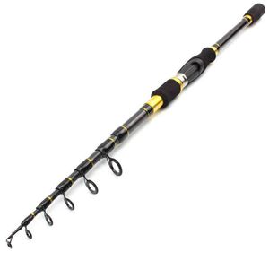 Carbon M Power Lokken 7G -28G 1.8M - 2.7M Draagbare Telescopische Hengel Spinning Fish Hand visgerei Zee 220110