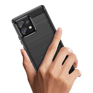 Coques de téléphone en carbone pour Redmi K70 K70E 13C Note 13 Xiaomi 14 13 12T 12S POCO X5 Pro Plus Ultra 5G, étui en fibre de tréfilage texturé Capa