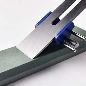 Lame de couteau en acier au carbone pour ciseau à bois, Guide d'angle d'affûtage, rouleau de gabarit 220311