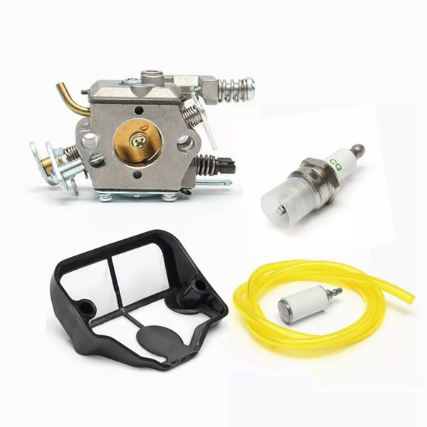 Kit de ligne de filtre à air de carburateur pour Husqvarna 36 41 136 137 141 142 tronçonneuse