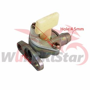 Carburateur Aan/uit Brandstoftank Kraan Pocket Cock Valve Schakelaar Voor Motorfiets 2 Takt 47cc 49cc Motor Mini ATV Quad Dirt Pit Bike Scooter Motorcross Mimi-motor Buggy