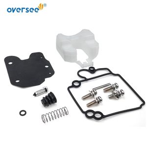 Kit de reparación de carburador 65W-W0093-01 02 67C-W0093-00 01 piezas para Yamaha F25 F30 F40 Motor de barco 25hp 30hp 40hp