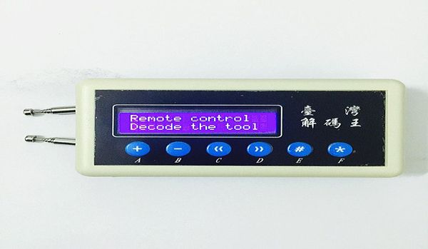 Carcode por DHLEMS 433 Mhz Control remoto escáner de código copiadora de llave remota 7639206