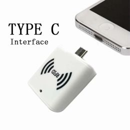 Kaart 13.56 MHz ISO14443A HF Tiny maat RFID OTG Android Telefoon USB Typec Interface Portable Handheld IC -kaartlezer
