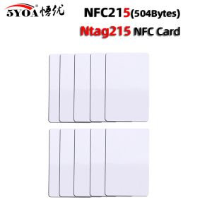 Carte 30 / 50pcs NFC NTAG215 Carte Coin Tag Key 13.56 MHz NTAG 215 Étiquette universelle RFID Ultralight Tags Étiquettes de 25 mm de diamètre