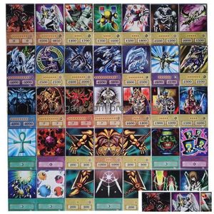 Kaartspellen 100 Stuks Yu Gi Oh Japanse 100 Verschillende Stijl Wing Dragon Nt Soldaat Sky Flash Kids Toy Gift drop Levering