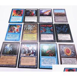 Kaartspellen 126 stks/partij Magic Game Diy Kaarten van Engelse versie Matte Bordspellen Collectie Aangepaste Tcg Klassiekers Drop Levering Speelgoed Cadeau Dhsc0