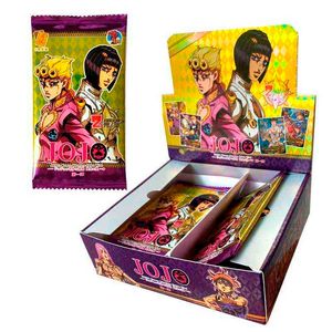 Card Games 2022 New Japanese Anime JOJO Bizarre Adventure Character Collection Rare Cards Box Game Collectibles Card For Child Kids Gifts T220905