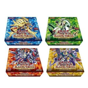 Juegos de cartas 216 unids / set Yu Gi Oh Juego Tarjetas Estilo Japón Dibujos animados Yuh Colección Caja Niños Niños Juguetes para niños Figura Drop Entrega Gi Dh2Do