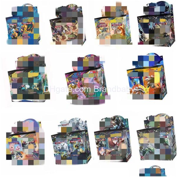 Jeux de cartes 360 pièces Collection de divertissement jeu de société cartes de combat Elf anglais français 11 livraison directe jouets cadeaux Puzzles Dhedr