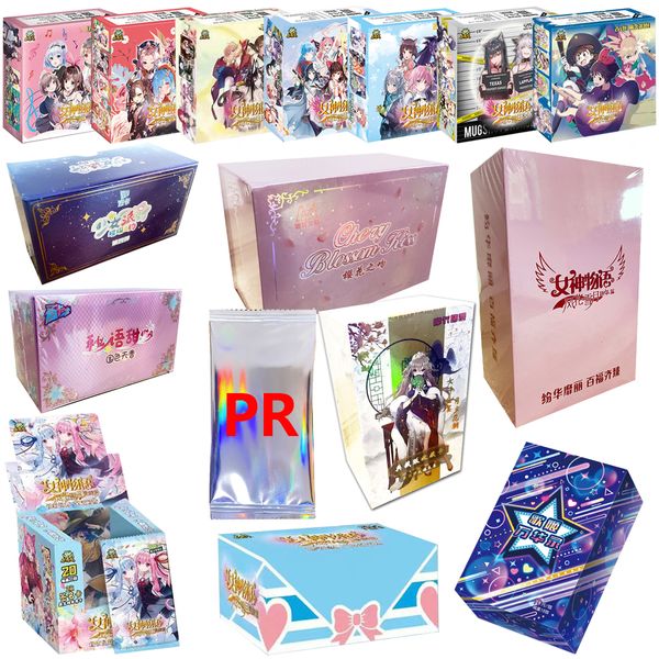 Jeux de cartes Goddess Story Collection Anime Sexy Girl Party Maillot de bain Bikini Feast Booster Box Doujin Jouets et loisirs Cadeau 221024