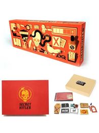 Jeux de cartes Secret Hitler Board Game Game Game Party Game Sht T240513