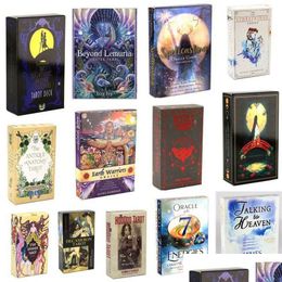 Kaartspellen Tarot Liner Dreams Toy Waarzeggerij Ster Spinner Muse Hoodoo Occt Ridetarot Del Fuego Kaarten Tarots Dek Orakels E-gids Dh8In