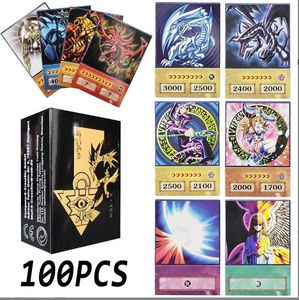 Kaartspellen yu-gi-oh diy kaarten duel monster boog blauwogige witte draak donkere archmage 100 druppel levering otfp6