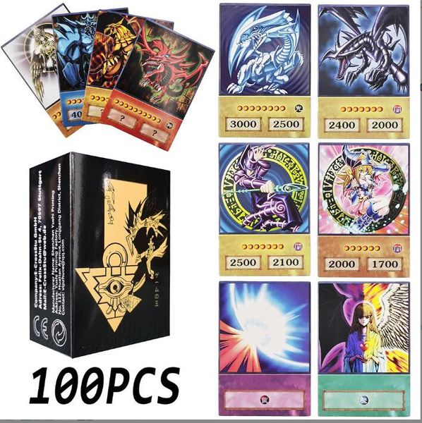 Jeux de cartes yu-gi-oh cartes de bricolage duel monstre arc dragon blanc aux yeux bleus Dark archmage 100 gouttes livraison otl3o