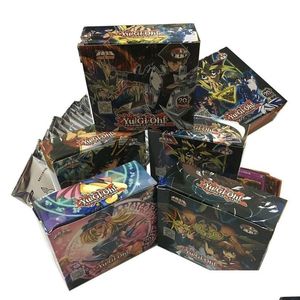 Kaartspellen Yuh Legend Deck 240-delige set met doos Yu Gi Oh Game Collection-kaarten Kinderen Jongens Speelgoed voor kinderen Figuur Cartas Drop Delivery Dhiv0