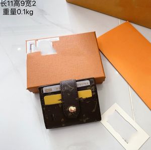 Porte-carte boîtier de carte sac à main sac de rangement léger motif de cuir luxueux