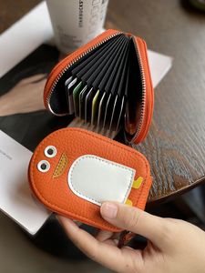 Kaarthouder Designer Tassen Dames Zipper Purse Leather Leer Luxury Designer Meerdere kaartslots Portemonnees Kaart
