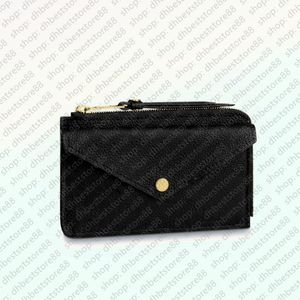 PORTE-CARTES RECTO VERSO M69431 avec poche plate intermédiaire Designer Fashion Womens Mini Zippy Organizer Wallet Coin Purse Bag