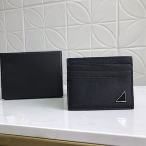 Porte-cartes Super mince portefeuille souple 100% en cuir véritable Mini cartes de crédit sac à main hommes portefeuilles mince petit