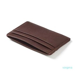 Porte-cartes portefeuille pour hommes pochette pour femmes supports de cartes pour femmes supports zippy en cuir sacs à main