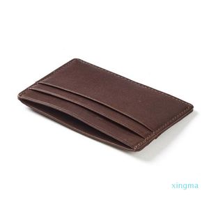 Porte-cartes portefeuille pour hommes pochette pour femmes supports de cartes pour femmes supports zippy en cuir sacs à main