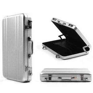 Kaarthouders Zakelijke ID Houder Reiskoffer Organizer Portemonnee Pocket Case Aluminium Metalen Doos