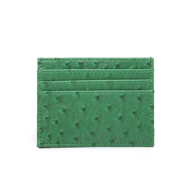 Porte-cartes Porte-cartes d'identité en cuir à la mode Alligator Snake Pattern Bank Gift Box Multi Slot Slim Case