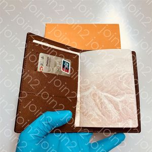 Kaarthouders paspoort bedekken dames mode paspoortbescherming case trendy creditcardhouder heren portemonnee bruin iconisch canvas couv250p